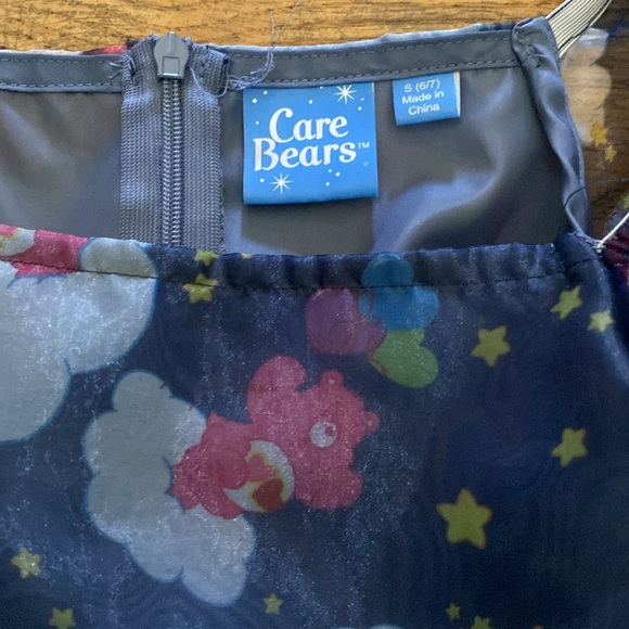 Care Bears Girls Babydoll Puff Dress - Size 6/7 - Picture 4 of 4